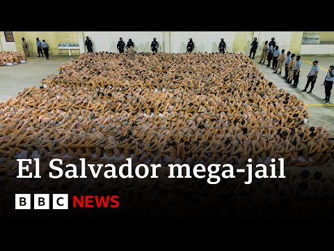 Inside El Salvador’s secretive mega-jail - BBC News