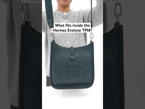 What Fits Inside the Hermes Evelyne TPM