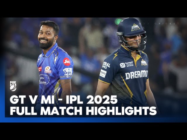 Star Indian quicks shine! Gujarat Titans v Mumbai Indians I Match Highlights I IPL I Fox Cricket