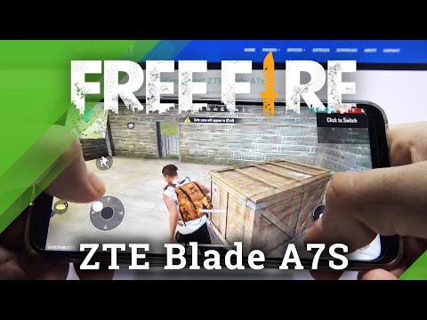 Gameplay of Garena Free Fire on ZTE Blade A7S – High Quality Settings