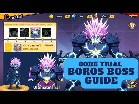 Core Trial Guide [BOROS] One Punchman: The Strongest
