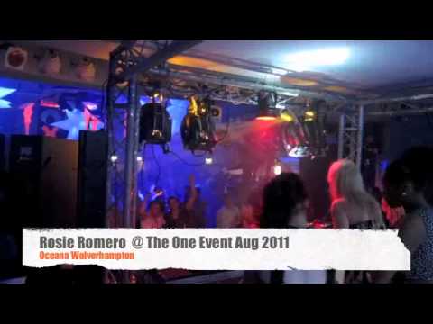 Rosie Romero - The One Event - Wolverhamton - Oceana with Jonathan Ulysess & Hoxton Whores