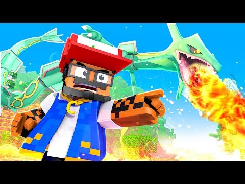 O ATAQUE MAIS PODEROSO DO RAYQUAZA ADAMANT - 1.0PIXELMON | Cris |