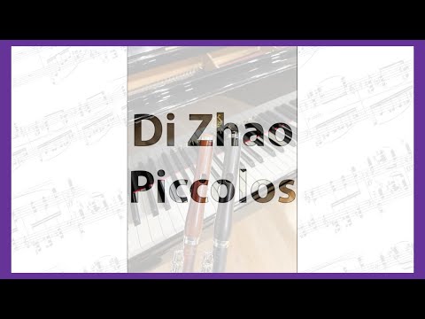 Di Zhao Piccolo Demo | Rosewood vs Grenadilla at The Flute Gallery