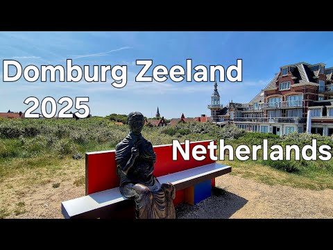 🇳🇱 2025 Domburg Zeeland Netherlands 4k Walkingtour @TravelwithHugoF#domburg #zeeland