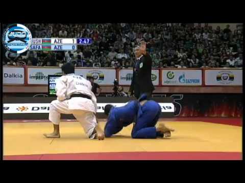 Judo Grand Prix Baku 2012 Semifinal -60kg MUSHKIYEV (AZE)-SAFAROV (AZE)