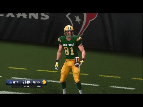 Madden 19 Longshot: Homecoming Ep. 3 Gameplay PC Walkthrough | The Mathis Miracle NO COMMENTARY