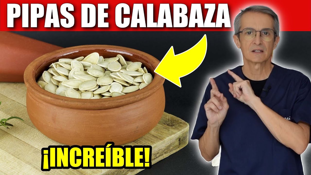 5 BENEFICIOS SORPRENDENTES para tu SALUD de las SEMILLAS de CALABAZA