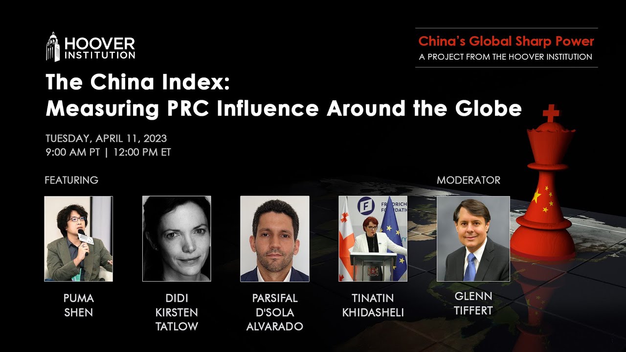The China Index: Measuring PRC Influence Around The Globe | Hoover Institution