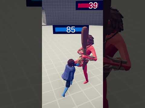 CLUBBER vs HALFLING | Totally Accurate Battle Simulator #shorts #tabs #vs