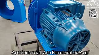 Rotor para Exaustor Industrial em Aço
