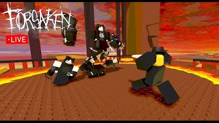 FORSAKEN LIVE! (And Piggy Hunt!) (Come Join!) | Forsaken Live 🔴Pt. 7