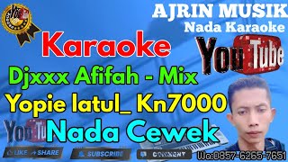 Download lagu Dj xx Afifah - Biar Hitam Tapi Manis [Karaoke] Kn7000 - Nada Wanita | Ajrin Musik mp3