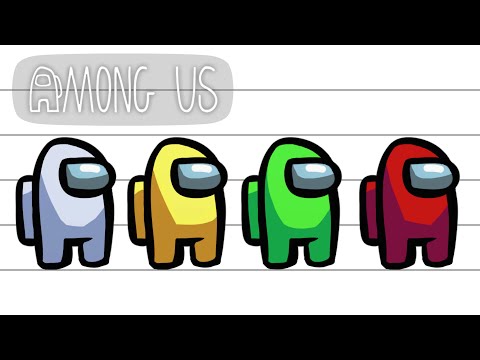 Among Us | Characters Height Comparison