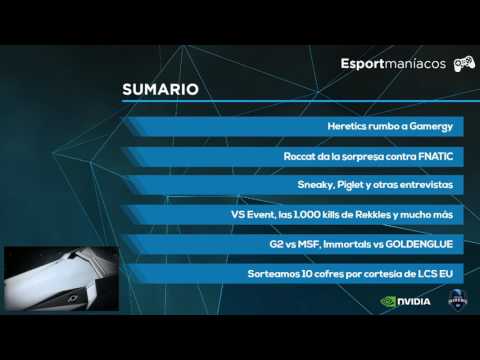 Heretics a GY, Roccat da la sorpresa, Sneaky, Piglet y los 10 cofres - Esportmaniacos 221