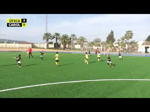 Útica 4  - 1 Carolinense    -  Prebenjamín Campeones de liga