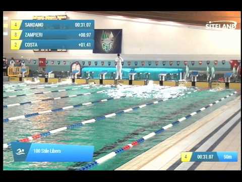 Serie 18 dei 100 Stile Libero  Assoluti Maschi Master - Campionati Regionali Masters 2014 di Veneto