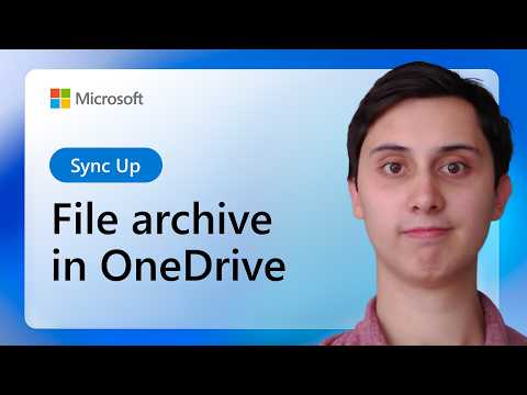 OneDrive File Archive: Free Up Space OneDrive File Archive: Free Up Space