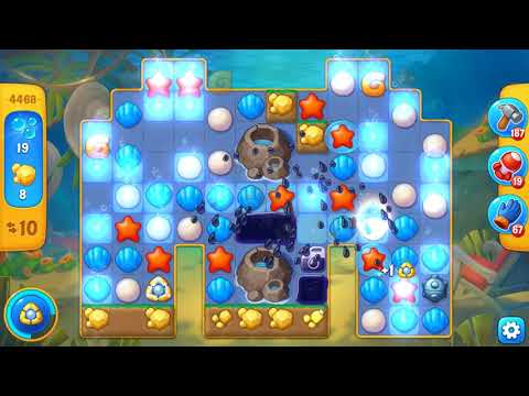 Fishdom level 4468 🐠 Playrix HD