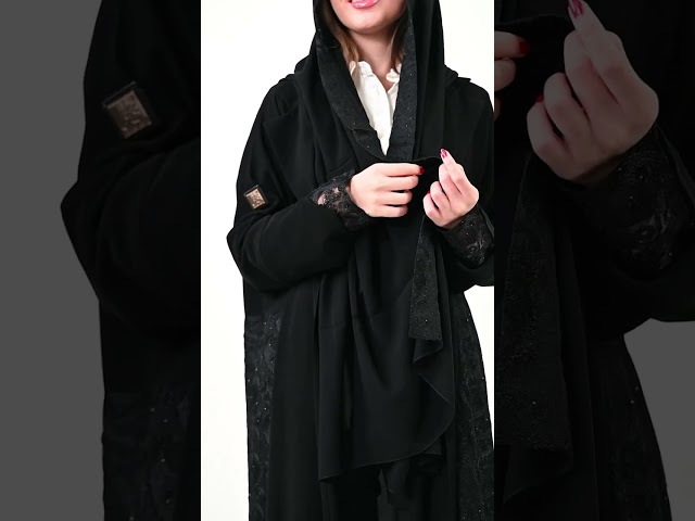 عباية ملكي كلوش بدنتيل