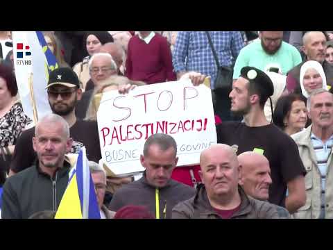 RTV HB | Cvitanović: Prosvjedi ispred OHR-a su blamaža male skupine ljudi s ružnim porukama