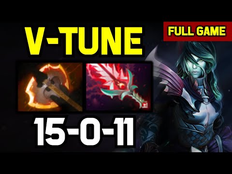 Na'Vi V-Tune Signature HERO Phantom assassin CARRY vs Wraith King DIVINE RAPIER last fight