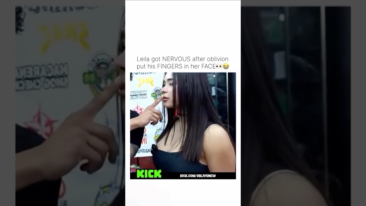 Leila got nervous after this