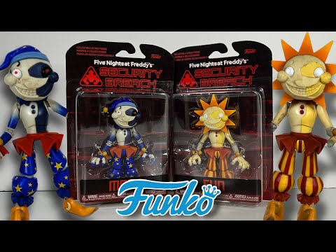 FNAF Funko Sun & Moon Action Figure Unboxing & Review!