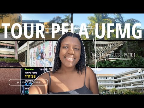Tour pela minha universidade - UFMG | Parte 1