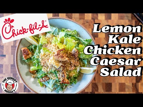 Chick-Fil-A Lemon Kale Chicken Caesar Salad