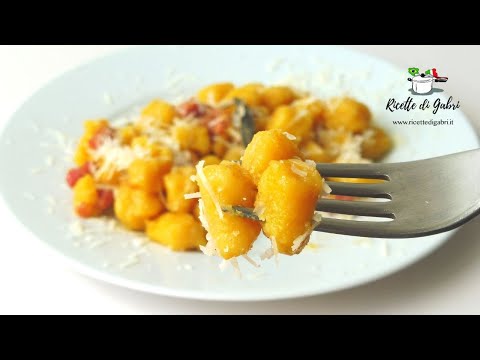 RICETTA GNOCCHI DI ZUCCA MORBIDISSIMI FACILI E VELOCI- Ricette di Gabri