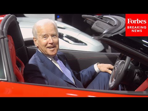 Biden Says He's Been Promised He Gets To Drive The First Electric Corvette