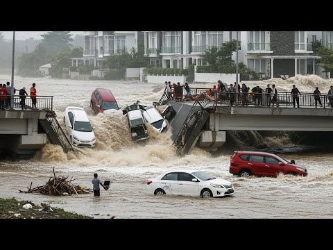 BANJIR BANDANG PADANG 2025: Lubuk Minturun–Gunung Nago Hancur, Jembatan Ambruk, Warga Panik!