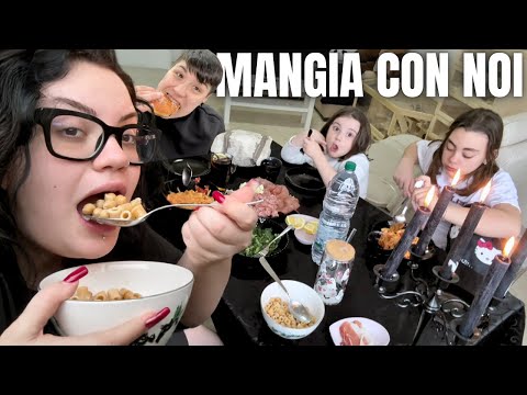 PRANZO REALE IN FAMIGLIA DURANTE LA SETTIMANA CON LARA E ZOE SENZA FILTRI / chiara paradisi