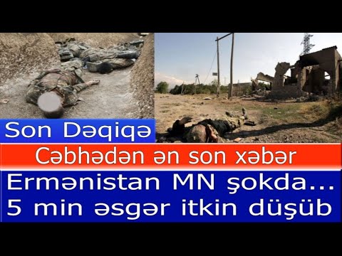 Ermenistan MN şokda - 5 min esger itkin dusub