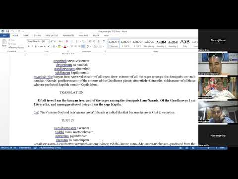 Session 62 Bhagavadgita HG Ananta Gopa Prj Prj Bhakti Shastri Gachibowli Satsang 19 Feb 24 mp4 mp4