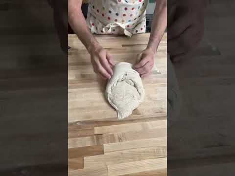 Shaping 50% Whole Wheat Sourdough