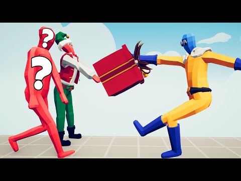 RANDOM UNIT + PRESENT ELF vs EVERY UNIT | TABS Totally Accurate Battle Simulator