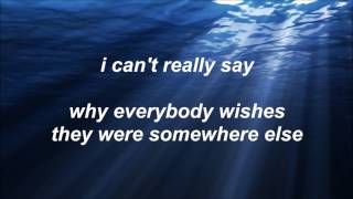 The Weepies // Can&#39;t Go Back Now (Lyrics)