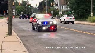 American Medical Response (AMR) Ambulance 342 & Farmington Police Slicktop Durango Responding!!!!!