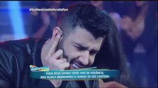 Gusttavo Lima canta novo sucesso &quot;Homem de Família&quot; no Hora do Faro