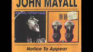 John Mayall ´75 - "Hale to the man who lives Alone"