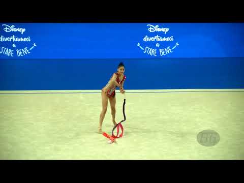 DOMINGUES Tania (POR) - 2017 Rhythmic Worlds, Pesaro (ITA) - Qualifications Ribbon