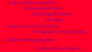 Walls Manic Drive Lyrics