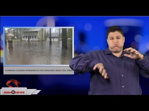 Florence flooding worsening in the Carolinas, death toll rises (ASL - 9.15.18)