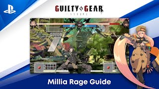 PlayStation Guilty Gear -Strive- Beginner's Guide - How to Play Millia Rage | PS CC anuncio