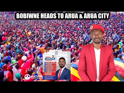 Bobi Wine Heads to Arua and Arua City — The Energy Is Unstoppable.
