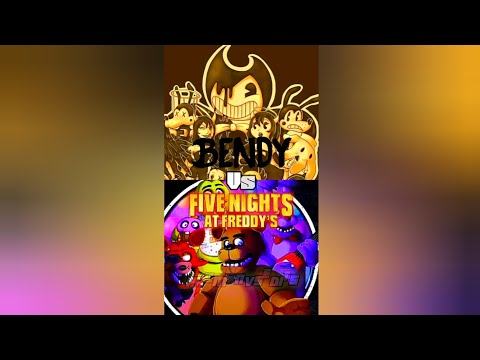 Five nights at Freddy's VS Bendy and the ink machine (especial 800 suscriptores) #fnaf #vs