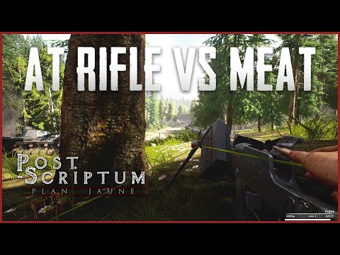 AT Rifle Vs Meat in Post Scriptum Panzerbüchse 39