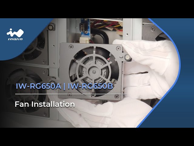 InWin IW-RG650A & IW-RG650B Fan Installation